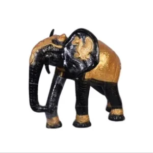 Elephant Fiber Statue